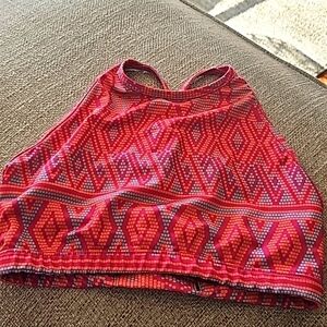 Onzie Racerback tank top pink small